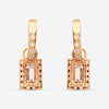 Armenta 14K Rose Gold & Grey Sterling Silver Huggie Earrings 20503 - THE SOLIST - Armenta