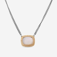 Armenta 14K Rose Gold & Sterling Silver Diamond & Turkish Chalcedony Pendant Necklace 20793 - THE SOLIST - Armenta