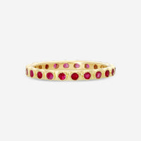 Armenta 18K Yellow Gold Ruby Band Ring Sz. 6.5 20184 - THE SOLIST - Armenta