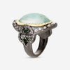 Armenta 18K Yellow Gold & Sterling Silver Diamond & Emerald Cocktail Ring Sz. 7 21122 - THE SOLIST - Armenta