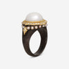 Armenta Old World 18K Yellow Gold & Blackened Sterling Silver Ring 18758 - THE SOLIST - Armenta