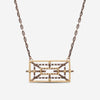 Armenta Old World 18K Yellow Gold & Grey Sterling Silver Necklace 15720 - THE SOLIST - Armenta