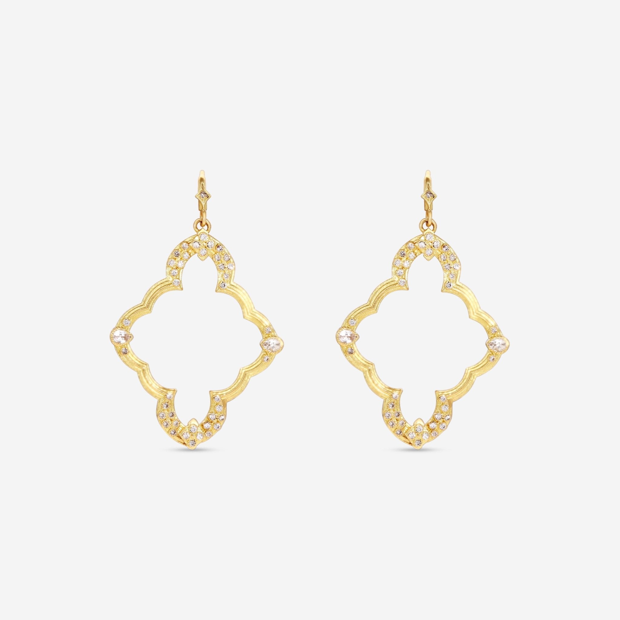 Armenta Sueno 18K Yellow Gold Multistone Dulcinea Drop Earrings 17105 - THE SOLIST - Armenta