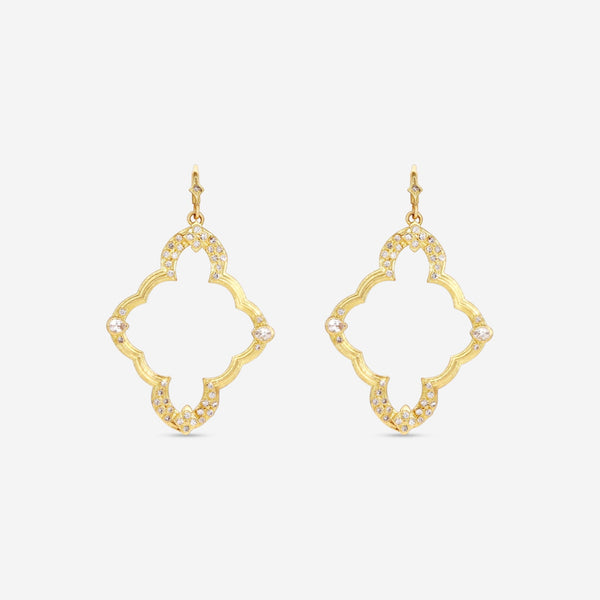 Armenta Sueno 18K Yellow Gold Multistone Dulcinea Drop Earrings 17105 - THE SOLIST - Armenta