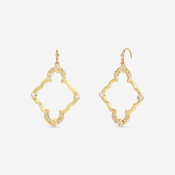 Armenta Sueno 18K Yellow Gold Multistone Dulcinea Drop Earrings 17105 - THE SOLIST - Armenta