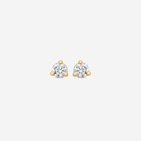 Ina Mar 14K Yellow Gold Diamond Martini Stud Earrings ST1001D-FY-025F - THE SOLIST