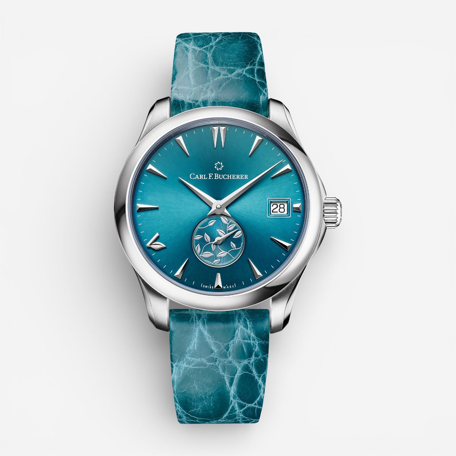 CARL F.BUCHERER Manero Date Automatic Ladies Watch Carl F. Bucherer Manero Reference 00.10911.08.13.21, A  main image 4