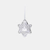 Baccarat Crystal Noel 2018 Metallic Silver Snowflake Ornament 2812406 - THE SOLIST - Baccarat