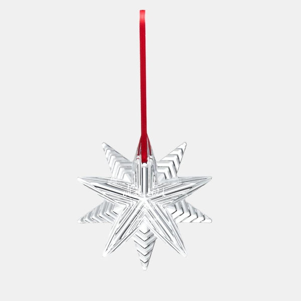 Baccarat Crystal Noel 2021 Clear Snowflake Ornament 2814619 - THE SOLIST - Baccarat