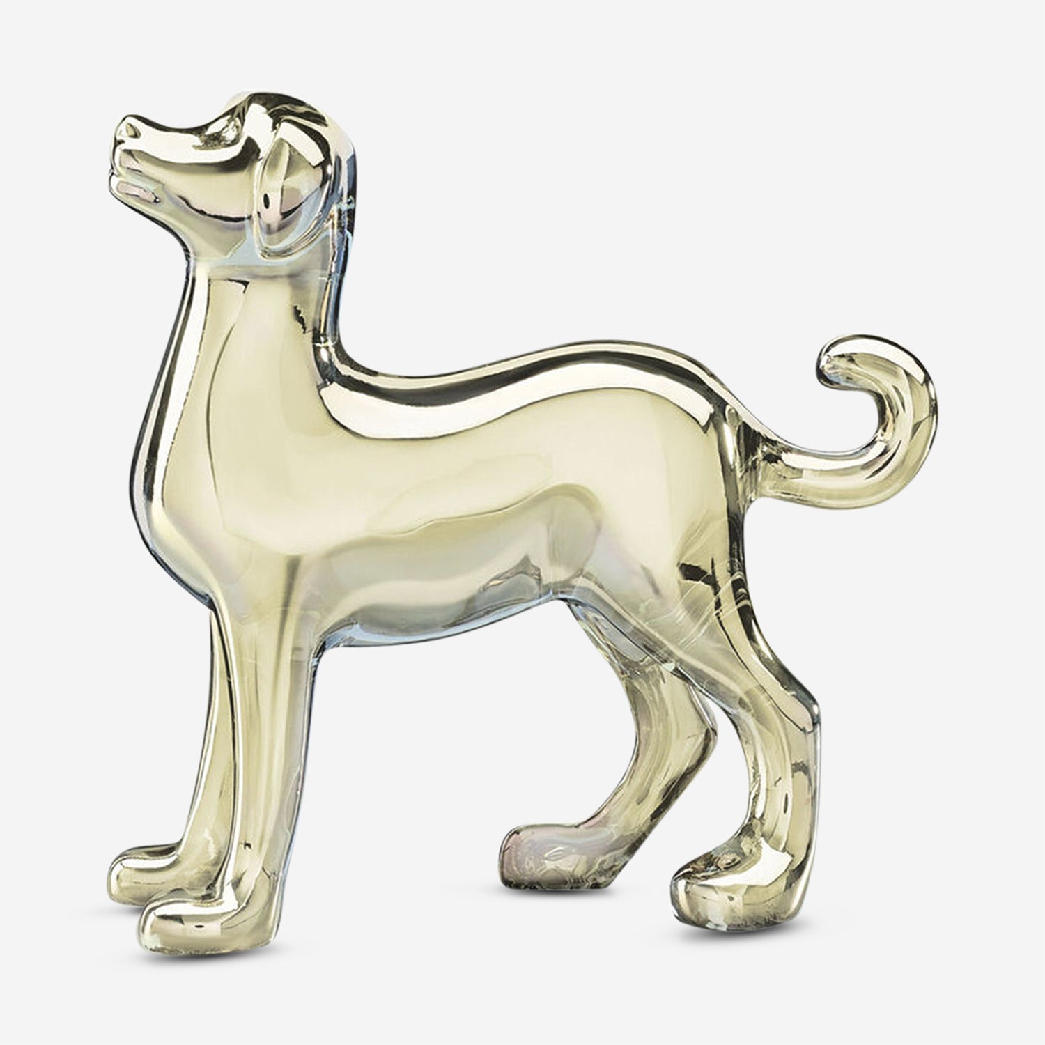 Baccarat Zodiac Crystal 2018 The Year of the Dog Gold Figurine 2811251 - THE SOLIST - Baccarat