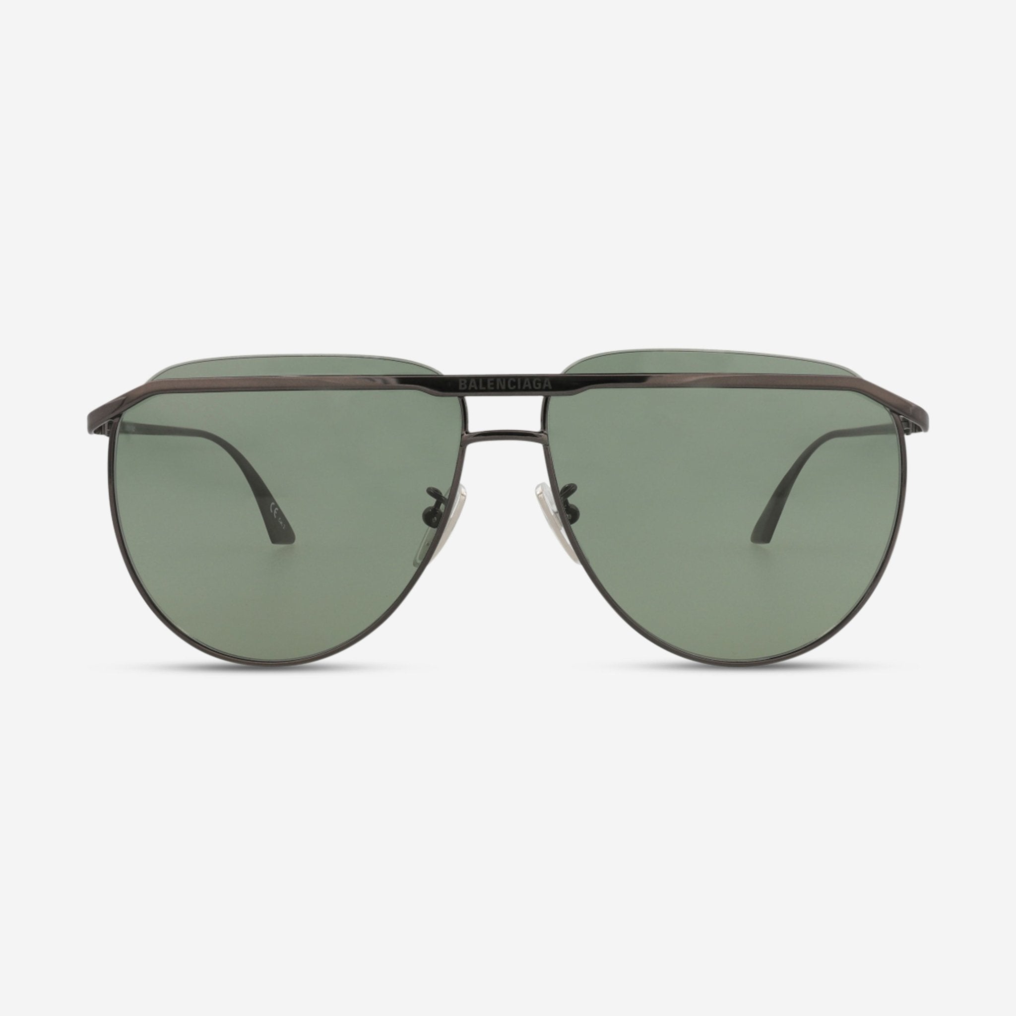 Balenciaga Aviator Metal Men's Sunglasses BB0140S - THE SOLIST - Balenciaga