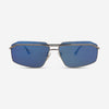 Balenciaga Rectangular Metal Men’s Sunglasses BB0139S - THE SOLIST - Balenciaga