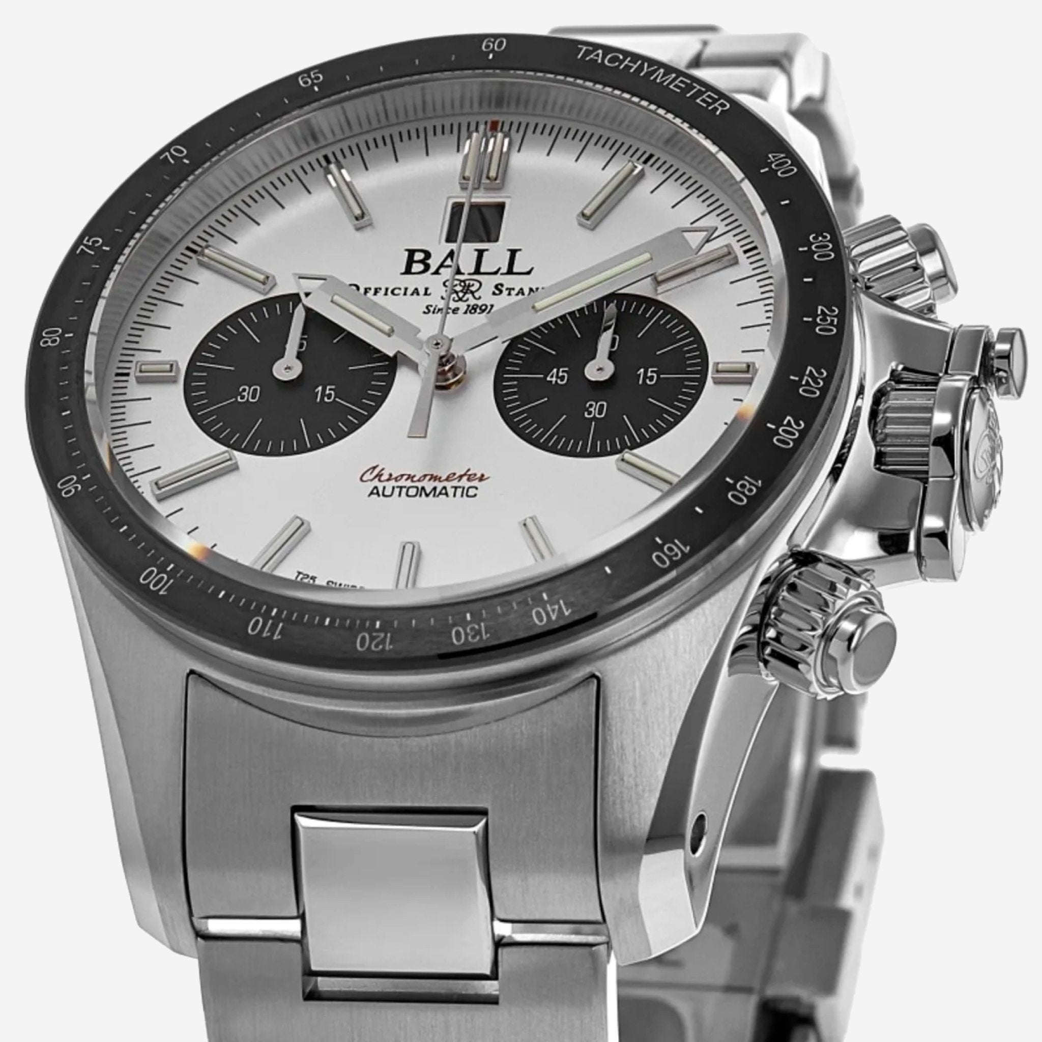 Ball Engineer Hydrocarbon Racer Chronograph Stainless Steel Men s Watch CM2198C S1CJ SL THE SOLIST