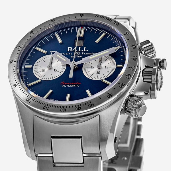 Ball Engineer Hydrocarbon Racer Chronograph Stainless Steel Men's Watch CM2198C - S2CJ - BE - THE SOLIST - Ball