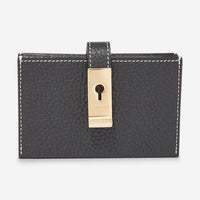 Bally Alil Women's Black Business Card Holder Wallet 6232773 - THE SOLIST - Bally
