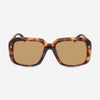 Bally Dark Havana & Brown Oversized Unisex Sunglasses BY0098 - H - THE SOLIST - Bally