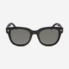 Bally Men's H - Shiny Black & Smoke Square Sunglasses BY0033 - H - THE SOLIST - Bally