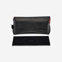 Bally Men's H - Shiny Black & Smoke Square Sunglasses BY0033 - H - THE SOLIST - Bally