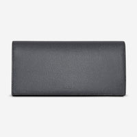 Bally Mialiro Men's Dark Grey Leather Embossed Wallet 6216396 - THE SOLIST - Bally