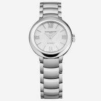 Baume & Mercier Clifton 30mm Stainless Steel Automatic Ladies Watch A10182 - THE SOLIST - Baume & Mercier