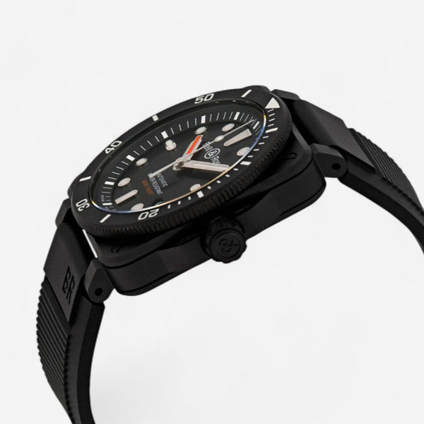 Bell & Ross Br-03 Diver Ceramic Automatic Men's Watch BR0392-D-BL-CE/SRB