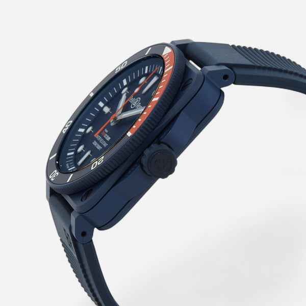 Bell & Ross Br-03 Diver Tara Ceramic LE Automatic Men's Watch BR0392-D-TR-CE/SRB - THE SOLIST