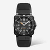 Bell & Ross Br-03 Diver Ceramic Automatic Men's Watch BR0392-D-BL-CE/SRB
