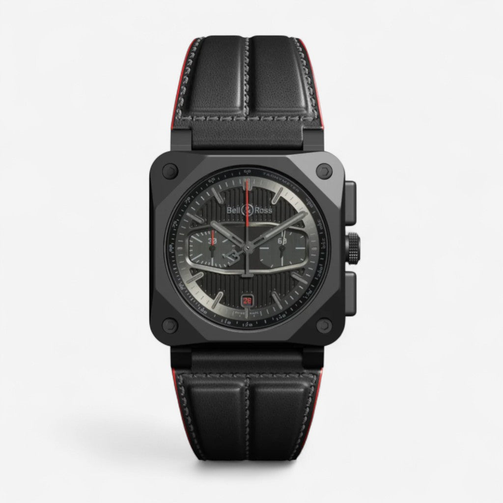 Bell & Ross Br-03 Blacktrack Ceramic LE Automatic Men's Watch BR0394-BTR-CE/SCA - THE SOLIST
