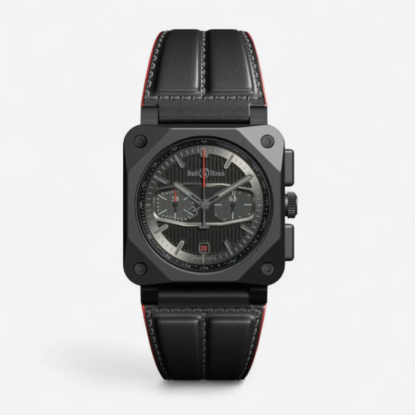 Bell & Ross Br-03 Blacktrack Ceramic LE Automatic Men's Watch BR0394-BTR-CE/SCA - THE SOLIST