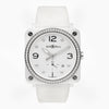 Bell & Ross Br S White Ceramic Diamonds Quartz Unisex Watch BRS - WH - CES - LGD/SRB - THE SOLIST - Bell & Ross