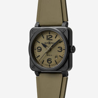 Bell & Ross Military Ceramic Automatic Men's Watch BR03A - MIL - CE/SRB - THE SOLIST - Bell & Ross