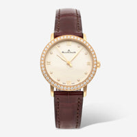 Blancpain Villeret Ultraplate 18K Rose Gold Diamond Automatic Ladies Watch 6104-2987-55A - THE SOLIST