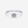 Bliss By Damiani 18K White Gold, Diamond Cluster Ring Sz 6.5 20077824 - THE SOLIST - Bliss By Damiani