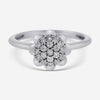 Bliss By Damiani 18K White Gold, Diamond Cluster Ring Sz 6.5 20089423 - THE SOLIST - Bliss By Damiani