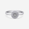 Bliss By Damiani 18K White Gold, Diamond Flower Band Ring Sz 6.5 20070942 - THE SOLIST - Bliss By Damiani