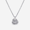 Bliss By Damiani 18K White Gold, Diamond Flower Pendant Necklace 20087743 - THE SOLIST - Bliss By Damiani