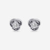 Bliss By Damiani 18K White Gold Diamond Stud Earrings 20087746 - THE SOLIST - Bliss By Damiani