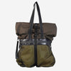 Bottega Veneta Brown And Green Leather And Nylon Tote 573062 - Vbou1 - 2117 - THE SOLIST - Bottega Veneta