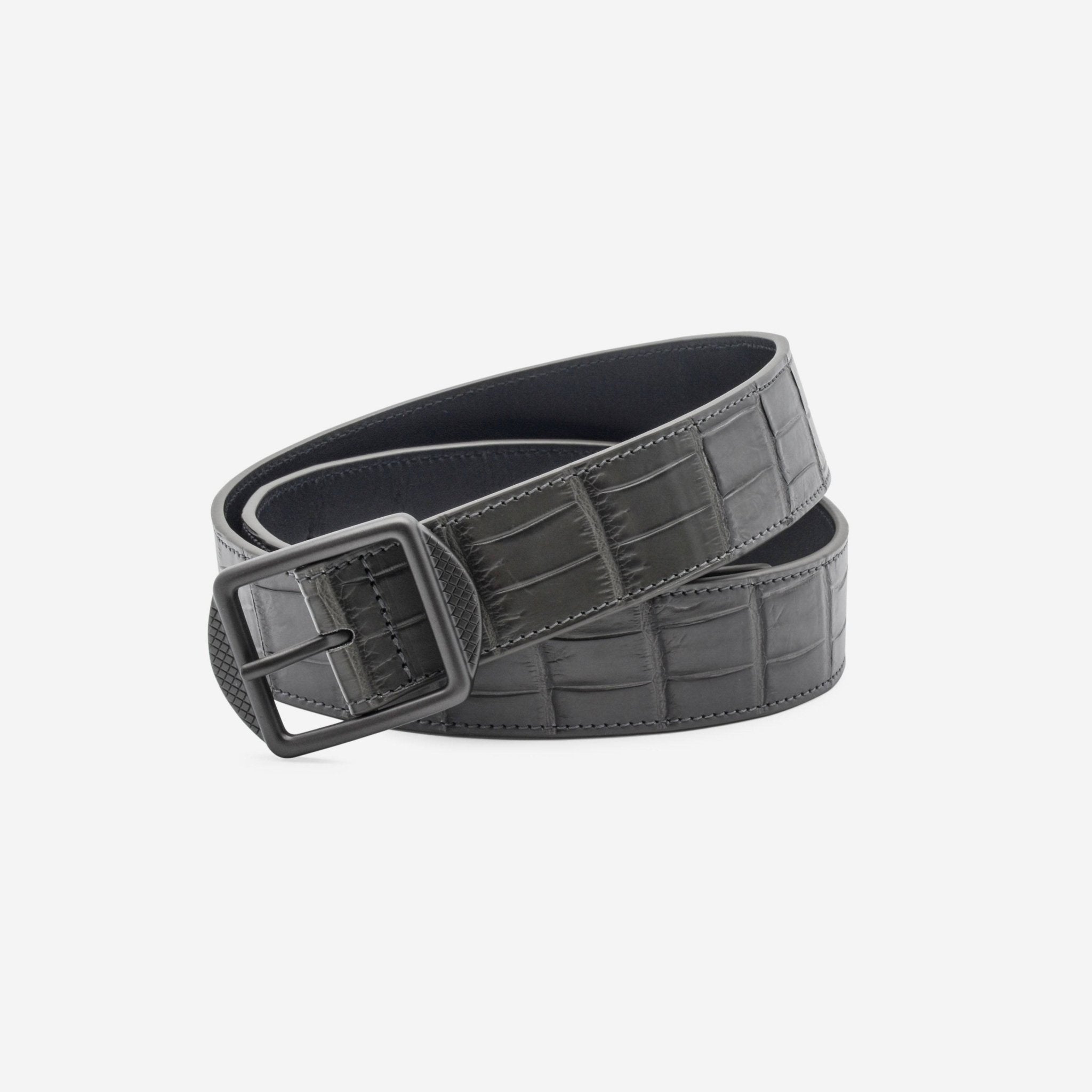 Bottega Veneta Grey Leather Belt 472432 - V9022 - 8525 - THE SOLIST - Bottega Veneta