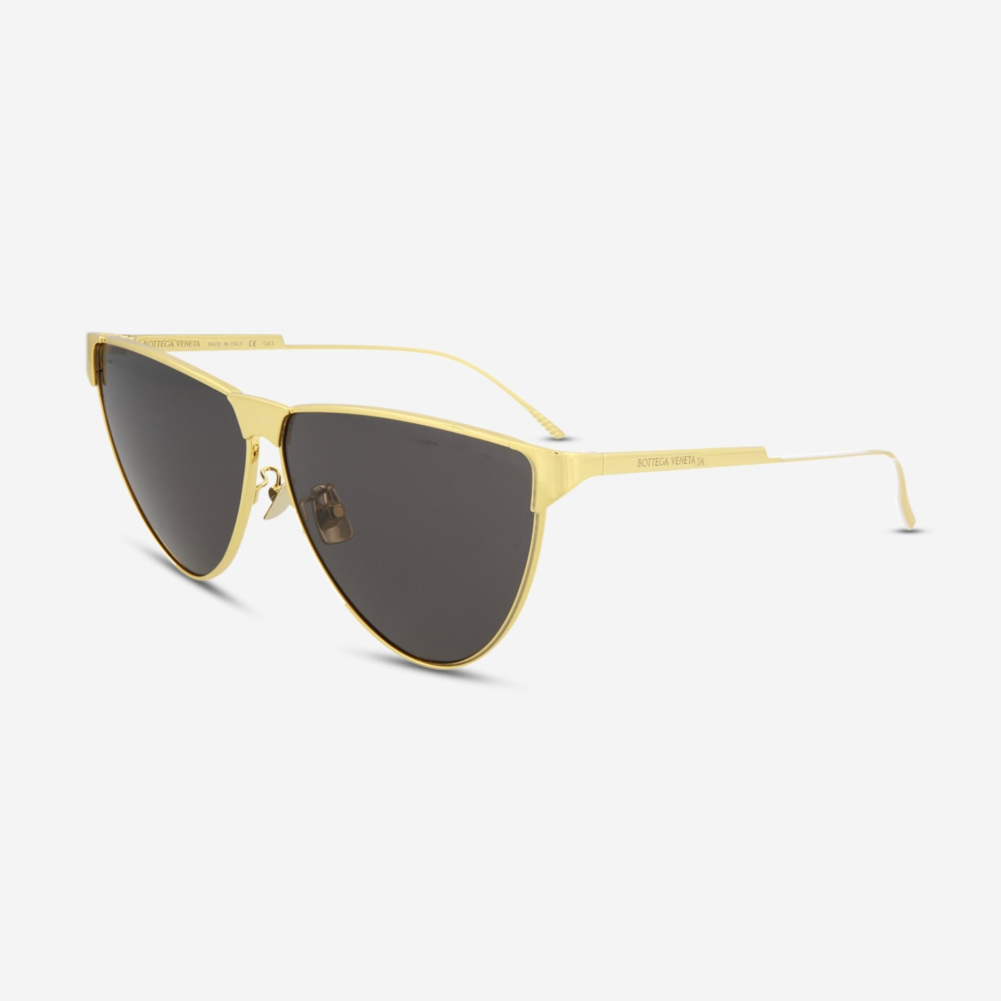 Bottega Veneta New Classic Cat Eye Metal Ladies Sunglasses BV1070S - THE SOLIST - Bottega Veneta