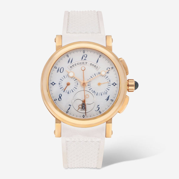 Breguet Marine Lady 18K Rose Gold Automatic Ladies Watch 8827BR/52/586 - THE SOLIST - Breguet