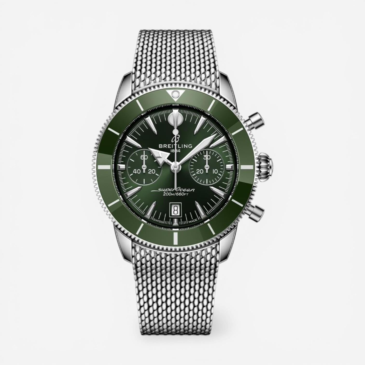 Breitling Superocean Heritage Stainless Steel Automatic Men's Watch AB0156361L1A