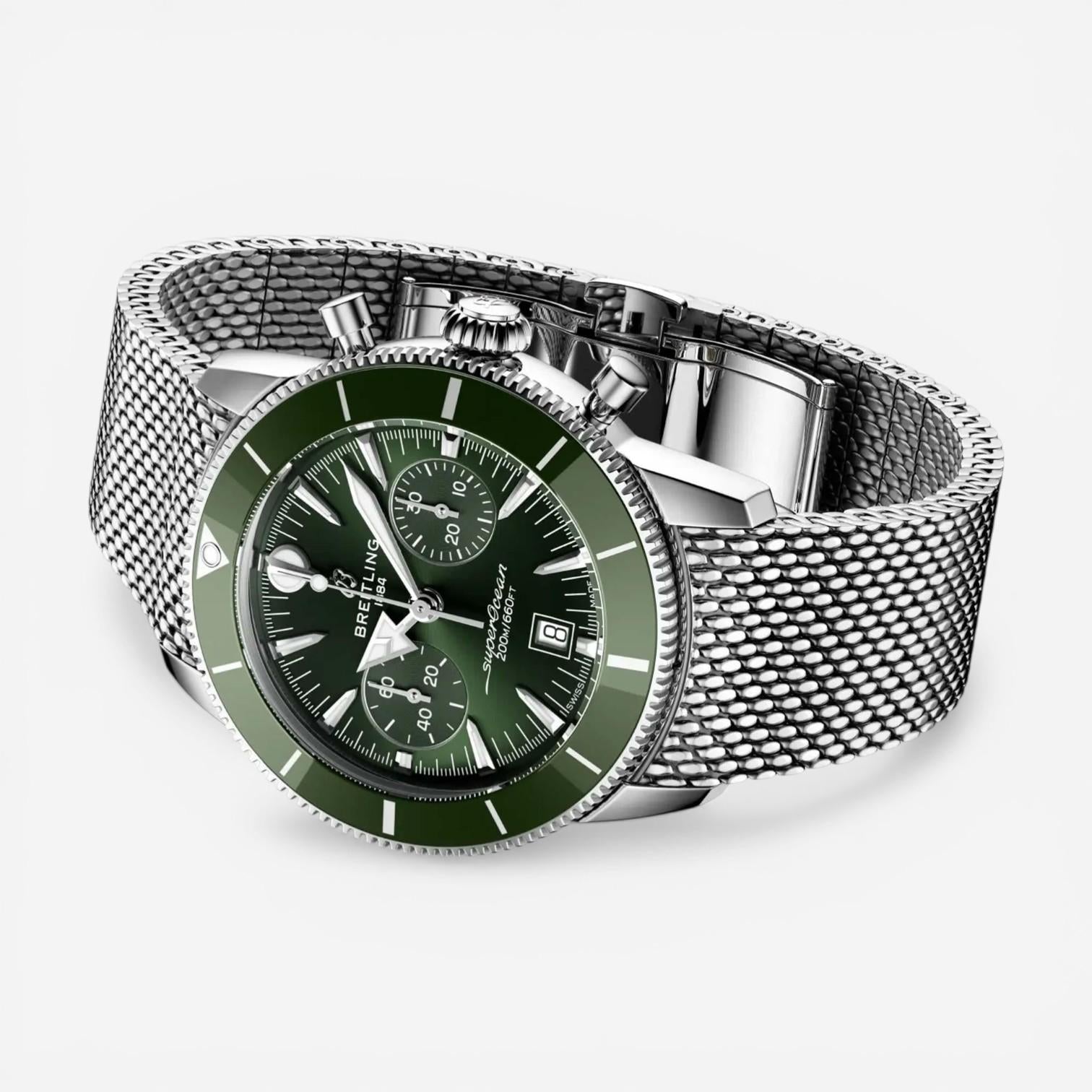 Breitling Superocean Heritage Stainless Steel Automatic Men's Watch AB0156361L1A