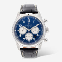 Breitling Navitimer 8 Chronograph 43 Stainless Steel Automatic Men's Watch AB0117131C1P1 - THE SOLIST - Breitling