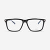 Brioni Square Acetate Unisex Optical Frames BR0071O - 30008063 - 001 - 00055 - NS - THE SOLIST - Brioni