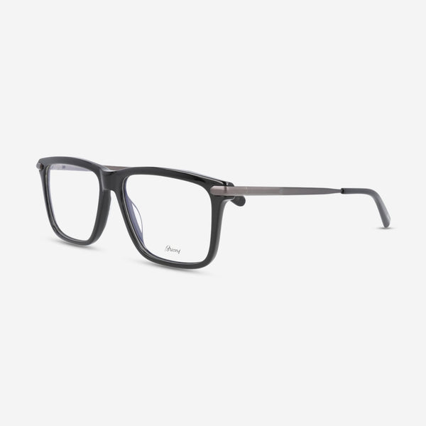 Brioni Square Acetate Unisex Optical Frames BR0071O - 30008063 - 001 - 00055 - NS - THE SOLIST - Brioni