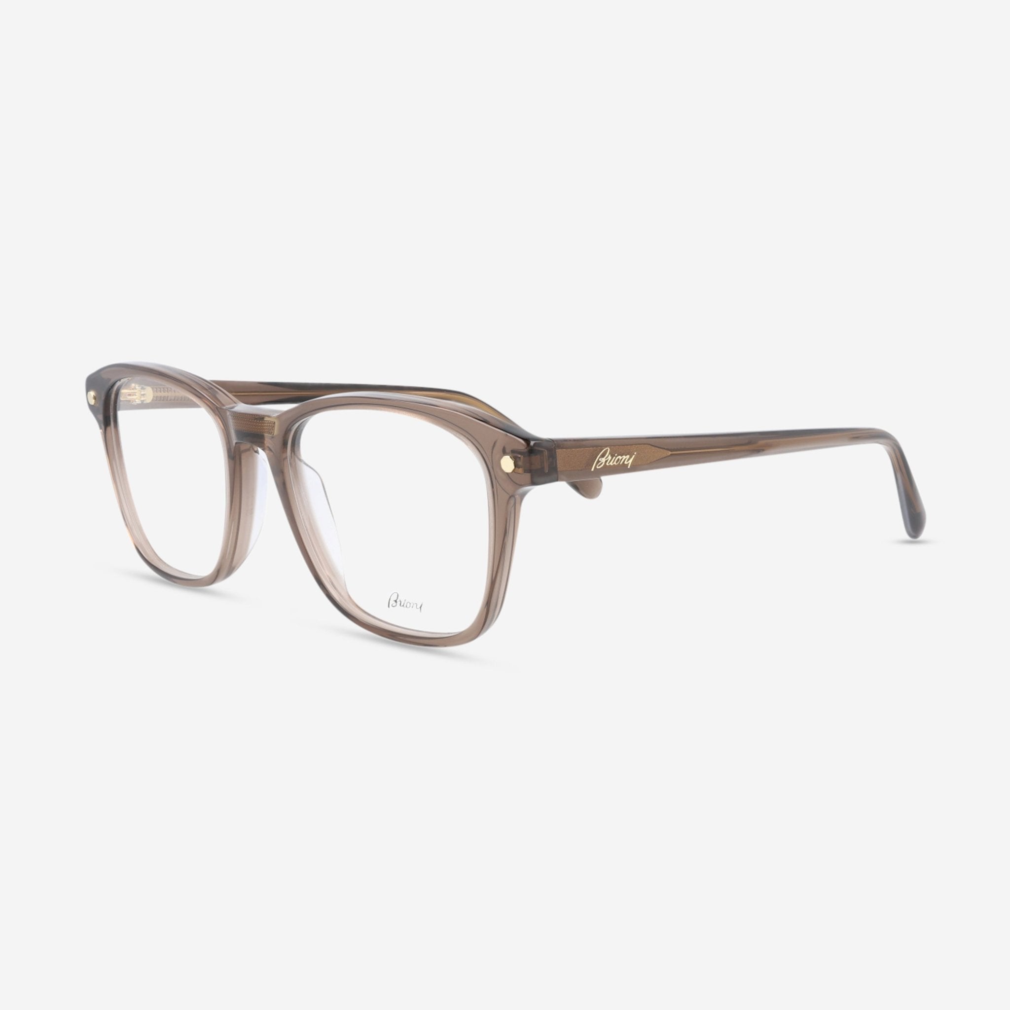 Brioni Square Acetate Unisex Optical Frames BR0087O - 30010639 - 008 - 20571 - NS - THE SOLIST - Brioni