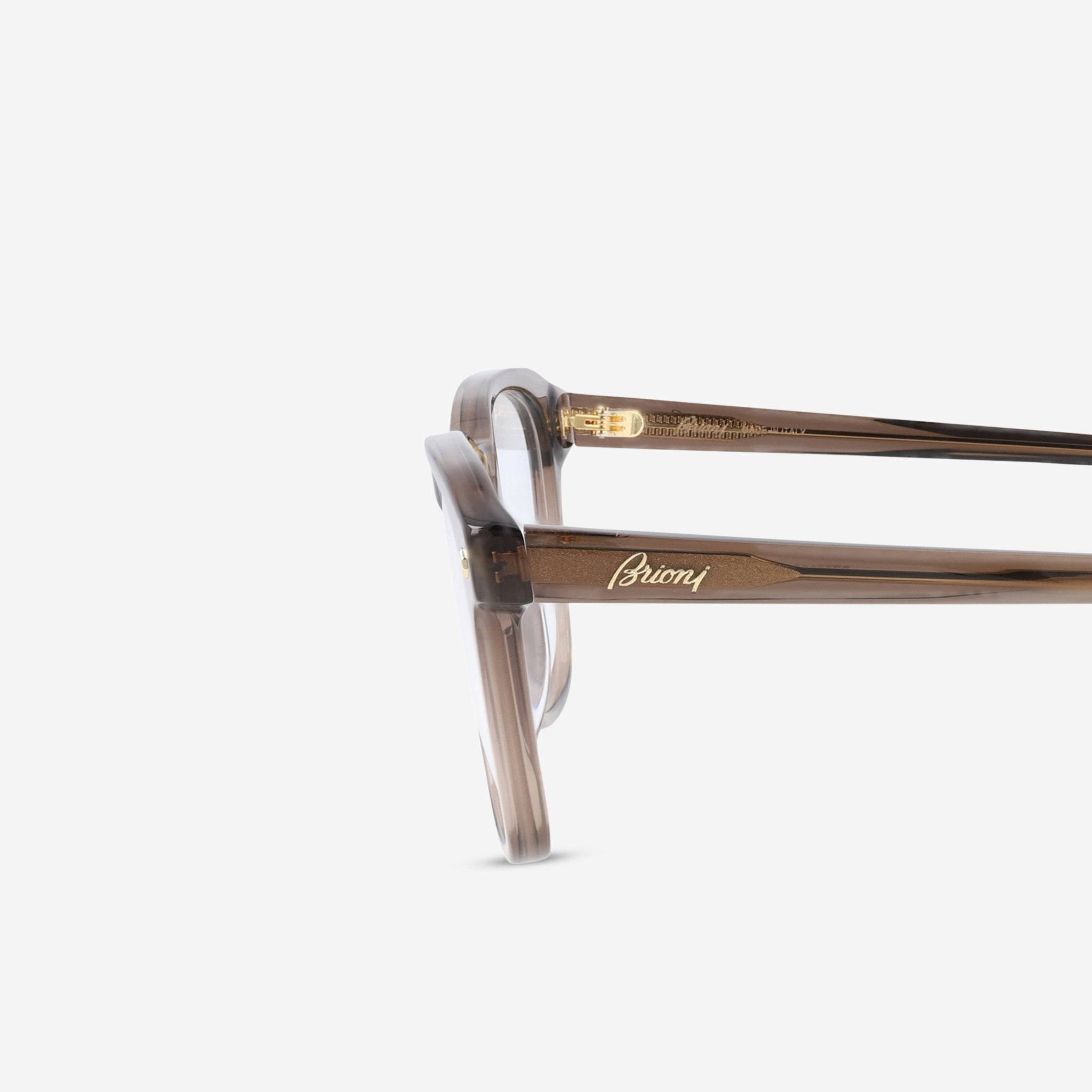 Brioni Square Acetate Unisex Optical Frames BR0087O - 30010639 - 008 - 20571 - NS - THE SOLIST - Brioni