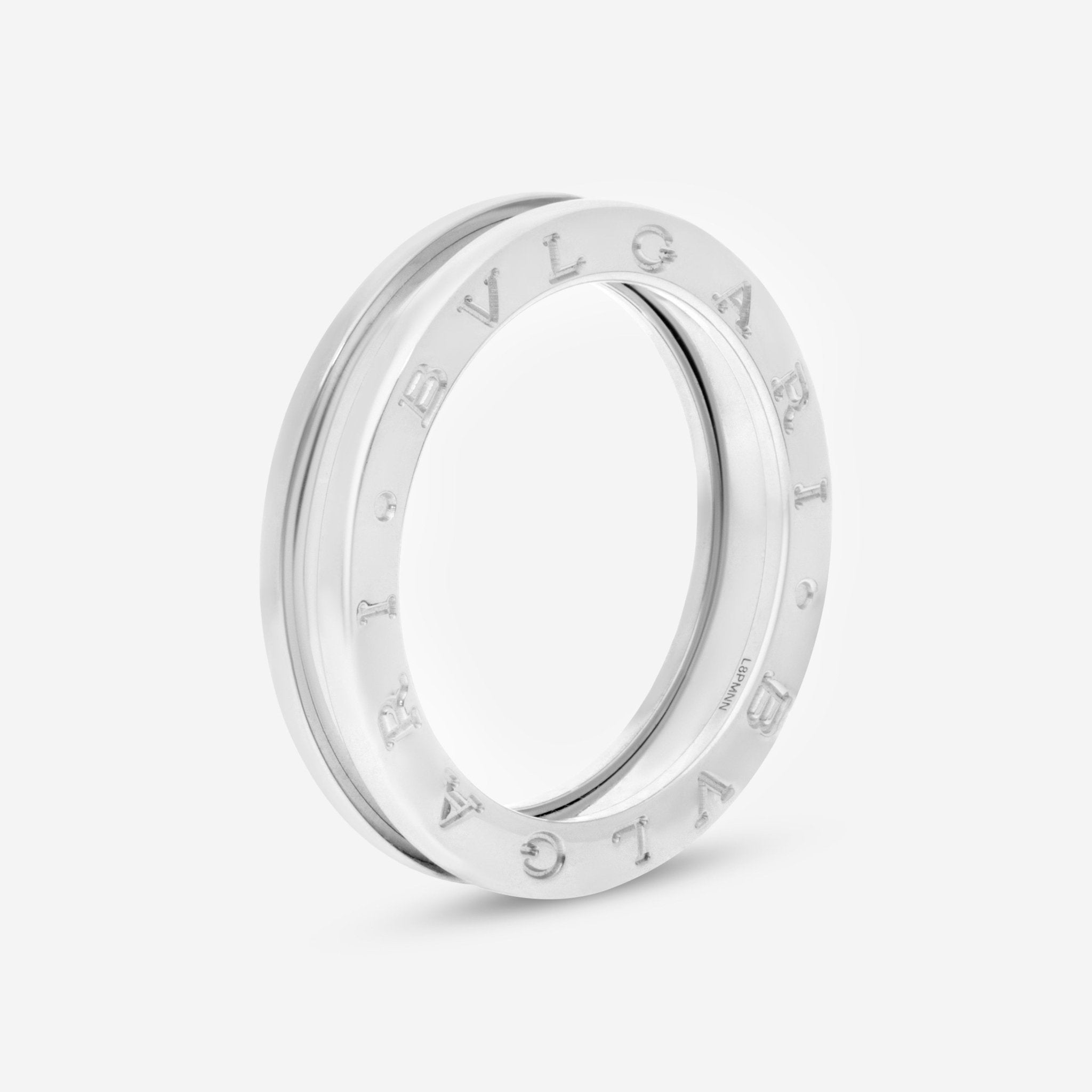 Bulgari 18K White Gold Ring Sz. 9 339951 - THE SOLIST - Bulgari