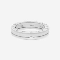 Bulgari 18K White Gold Ring Sz. 9 339951 - THE SOLIST - Bulgari